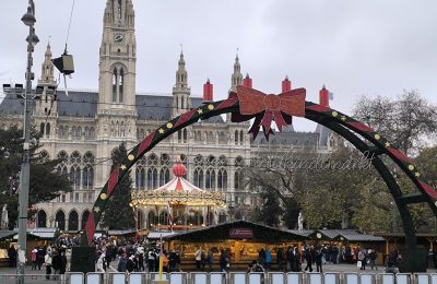 Krásy předvánoční Vídně